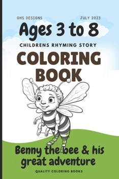 Paperback Benny the Bee and his great adventure: Benny the bee Book