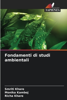 Paperback Fondamenti di studi ambientali [Italian] Book