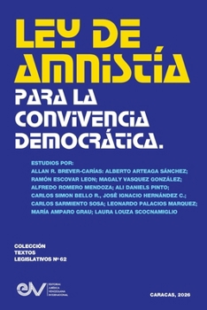 Paperback Ley de Amnistía Para La Convivencia Democrática [Spanish] Book