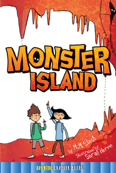 Library Binding Monster Island Book