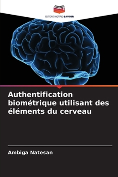 Paperback Authentification biométrique utilisant des éléments du cerveau [French] Book