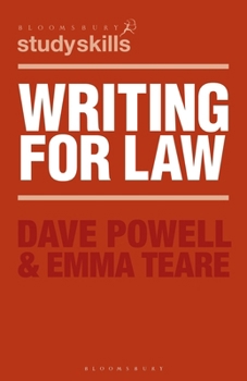 Paperback Writing for Law Book