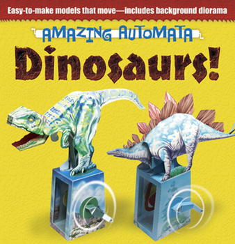 Spiral-bound Dinosaurs! [With Diorama Backdrop] Book