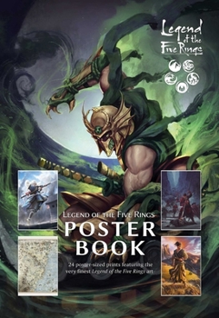 Paperback The Legend of the Five Rings Poster Book