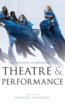 Hardcover Oxford Companion to Theatre and Performance Book