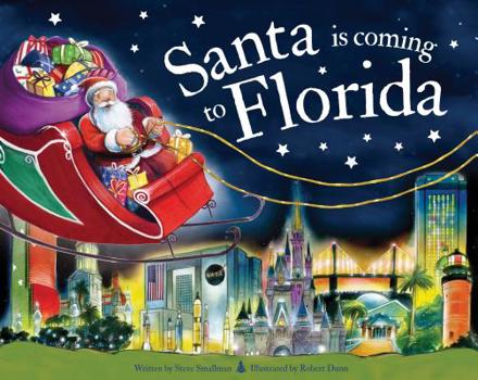 Hardcover Santa Is Coming to Florida Book