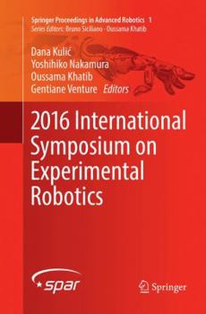 Paperback 2016 International Symposium on Experimental Robotics Book