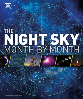 Hardcover The Night Sky Month by Month Book