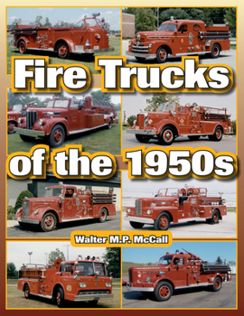 Paperback Fire Trucks of the 1950s Book