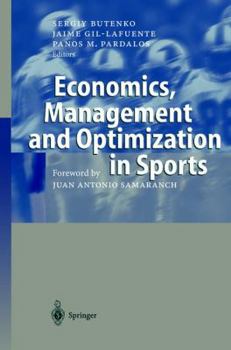 Hardcover Economics, Management and Optimization in Sports Book