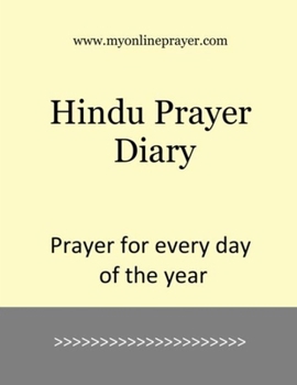 Paperback Hindu Prayer Diary Book