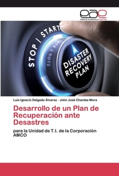 Paperback Desarrollo de un Plan de Recuperación ante Desastres [Spanish] Book