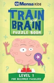 Paperback Train Your Brain: Puzzle Book: Level 1: Approx 45 One-Colour Illustrations Book