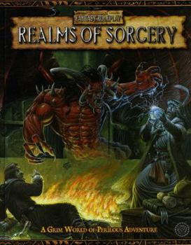 Hardcover Warhammer Fantasy Roleplay Realms of Sorcery Book