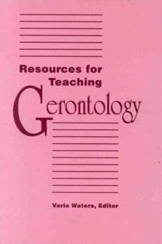 Paperback Resources for Teaching Gerontology: . Book