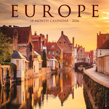 Calendar Europe 2026 Wall Calendar Book
