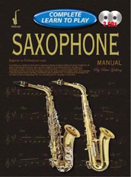 Paperback Saxophone Manual: Learn to Play Manual Book