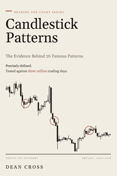 Paperback Candlestick Patterns: The Evidence Behind 26 Famous Patterns - Precisely Defined and Tested Against Three Million Trading Days Book