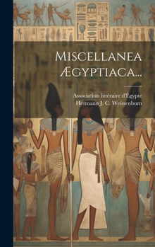 Hardcover Miscellanea Ægyptiaca... [French] Book