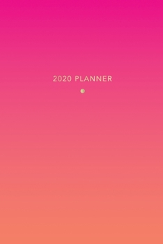 2020 Planner: Weekly + Monthly Views | Designer Pink Gradient | 6x9 in | 2020 Organizer with Bonus Dotted Grid Pages + Inspirational Quotes + To-Do Lists (Designer Planners)
