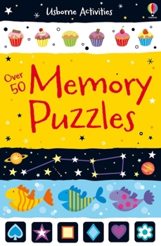 Paperback Over 50 Memory Puzzles (Activity and Puzzle Books) Book