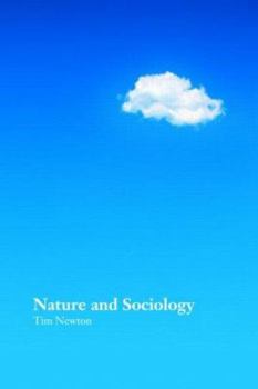 Paperback Nature and Sociology Book