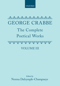 Hardcover George Crabbe: The Complete Poetical Works Book