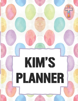 Paperback Kim's Planner: January 1, 2020 - December 31, 2020, 379 Pages, Soft Matte Cover, 8.5 x 11 Book
