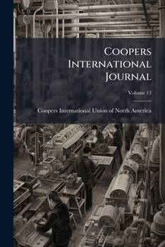 Paperback Coopers International Journal; Volume 13 Book