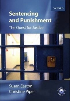 Paperback Sentencing and Punishment: The Quest for Justice Book