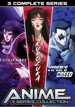 DVD Anime 3-Series Collection Book