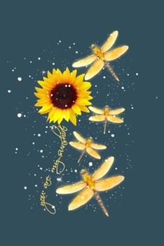 You are my sunshine: Notebook for Dragonfly Lovers-College Ruled Lined Blank 6x9 inch 110 page-Daily Journal for Girls Diary for Women Perfect gift ... Notebook (Dragonfly Journal Notebook)