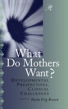 What Do Mothers Want? Developmental Perspectives, Clinical Challenges  (Psychoanalysis in a New Key Book) - Book  of the Psychoanalysis in a New Key