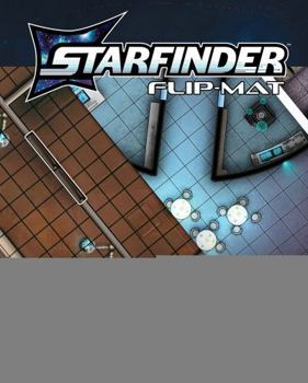 Hardcover Starfinder Flip-Mat: Space Station Book