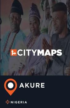 Paperback City Maps Akure Nigeria Book