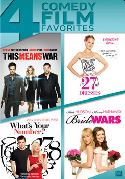 DVD This Means War / 27 Dresses / What's Your Number / Bride Wars Book