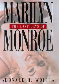Hardcover The Last Days of Marilyn Monroe Book