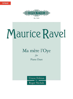 Paperback Ma Mère l'Oye for Piano Duet: 5 Pièces Enfantines, Urtext Book