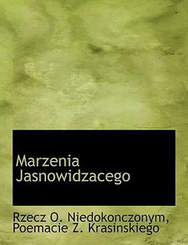 Paperback Marzenia Jasnowidzacego [Polish] Book