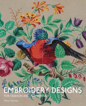 Paperback Embroidery Designs for Fashion and Furnishings Book
