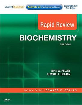 Paperback Rapid Review Biochemistry: With Student Consult Online Access Book