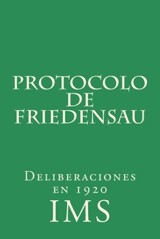 Paperback Protocolo de Friedensau [Spanish] Book