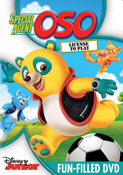 DVD Special Agent Oso: License to Play Book