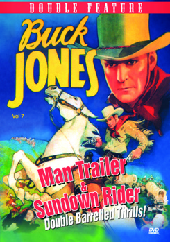 DVD Buck Jones Western Double Feature Volume 7 Book