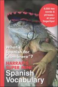 Paperback Spanish Vocabulary Book