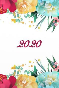 Paperback 2020: Agenda - Planificateur Hebdomadaire et Mensuel - Agenda semainier 2020 - Calendrier des semaines 2020 - 20 pages Adres [French] Book