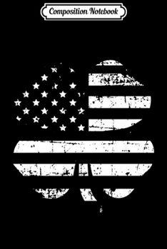 Composition Notebook: Irish USA Flag Shamrock Distressed St Patricks Day Premium  Journal/Notebook Blank Lined Ruled 6x9 100 Pages