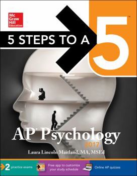 Paperback 5 Steps to a 5 AP Psychology 2017 Book
