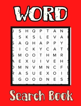 Paperback word search book: extra large print - 8.5" x 11" - for adults and kids Book