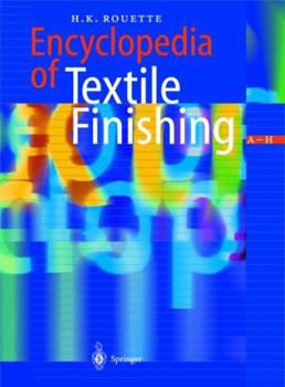 Hardcover Encyclopedia of Textile Finishing Book